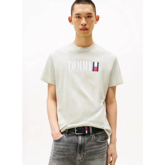 Tommy Hilfiger Ανδρική κοντομάνικη μπλούζα Logo Crew Neck T-Shirt